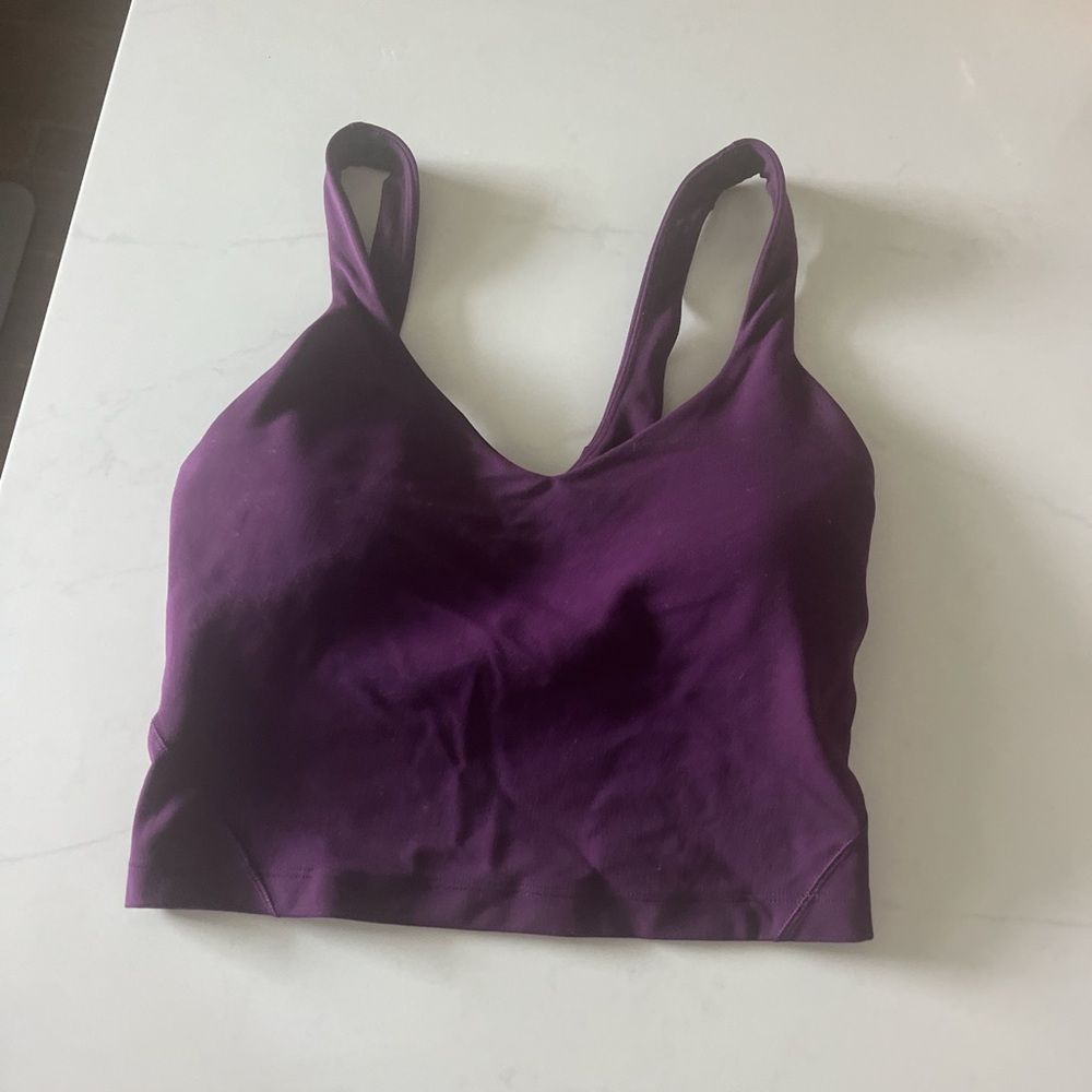 Purple Lululemon Align Tank